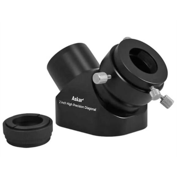 Askar Diagonale stellaire de 2" avec adaptateur d'oculaire de 1,25" et adaptateur SCT