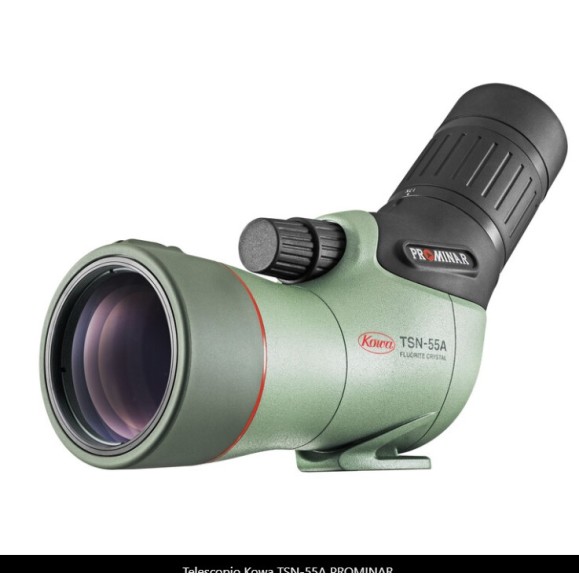 Kowa Kit télescope Télescope angulaire Prominar 55mm avec oculaire zoom WA 17-40x (verre fluoré)
