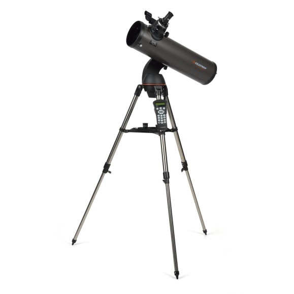Celestron Pack Télescope NexStar 130 SLT avec transformateur et oculaire X-CEL LX 5mm