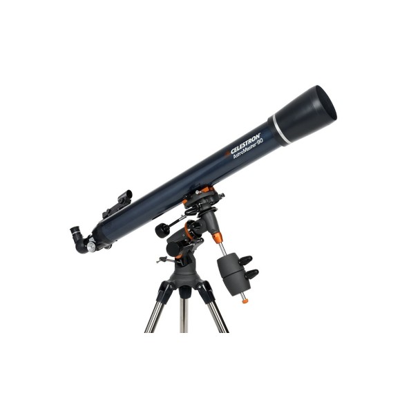 Celestron Pack télescope AstroMaster 90 EQ avec kit de nettoyage CELESTRON pour lentilles optiques