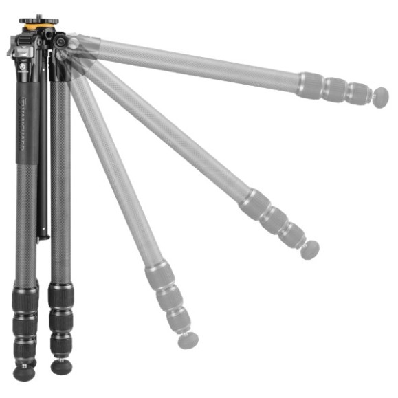 Vanguard Trépied de voyage VEO 5 kit 304CB250S carbone, tête à bille