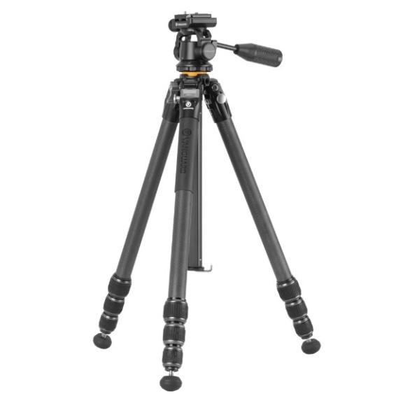 Vanguard Trépied de voyage VEO 5 kit 264CO28 carbone, tête de trépied à 2 voies