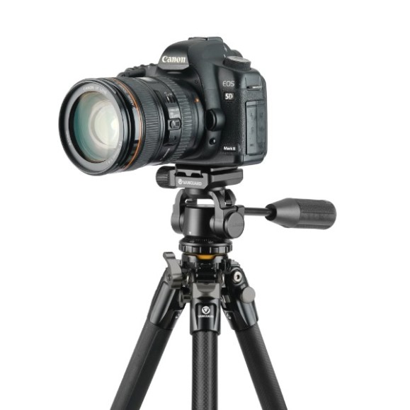 Vanguard Trépied de voyage VEO 5 kit 234CO26 carbone, tête de trépied à 2 voies