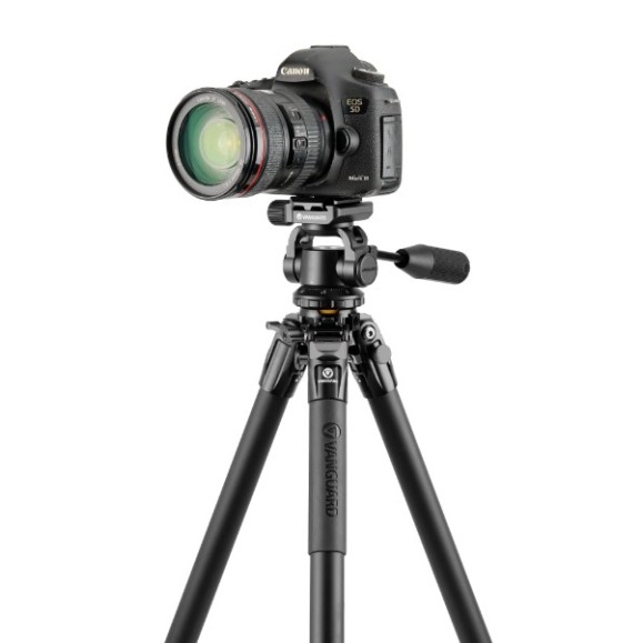 Vanguard Trépied de voyage VEO 5 kit 264A028 aluminium, tête de trépied à 2 voies