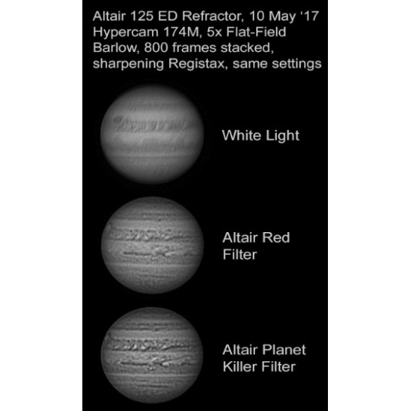 ALTAIR ASTRO PLANET-KILLER F125IRP685CCD ALTAIR ASTRO PLANET-KILLER F125IRP685CCD filtre avec traitement anti-reflet