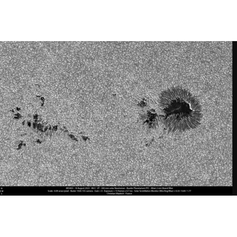 ALTAIR ASTRO Filtre solaire à... ALTAIR ASTRO Filtre solaire à...