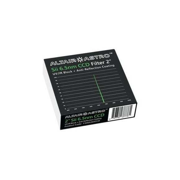 ALTAIR F200S265CCD 2" 6.5 nm SII filtre à bande étroite