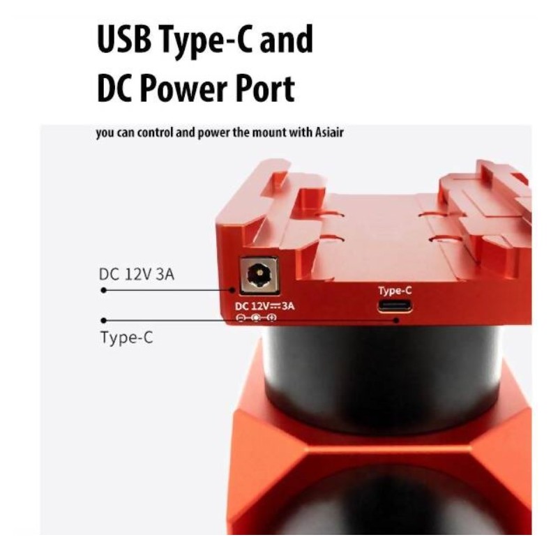 Monture équatoriale harmonique ZWO...