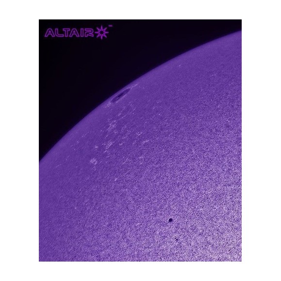 ALTAIR F125NUV395, 7nm, 1.25" filtre NUV - Calcium K-line et Vénus.