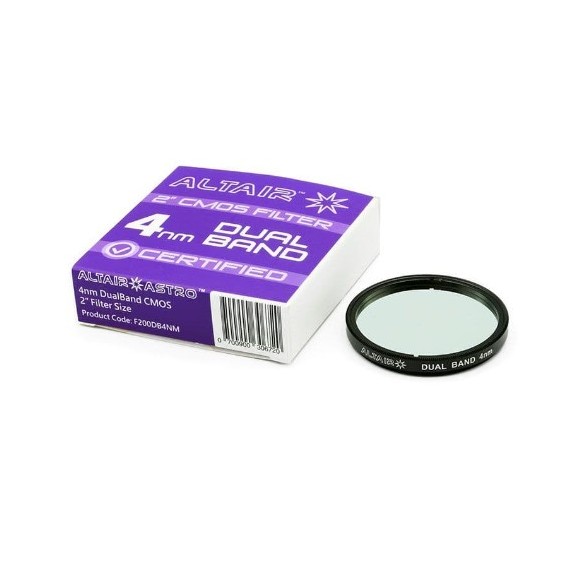 Filtre CMOS 2" ALTAIR ULTRA 4nm dual band HA OIII