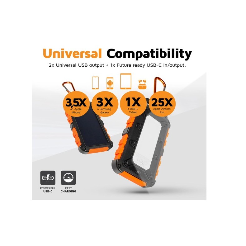 Chargeur solaire - XTORM Xtreme Solar... Chargeur solaire - XTORM Xtreme Solar...