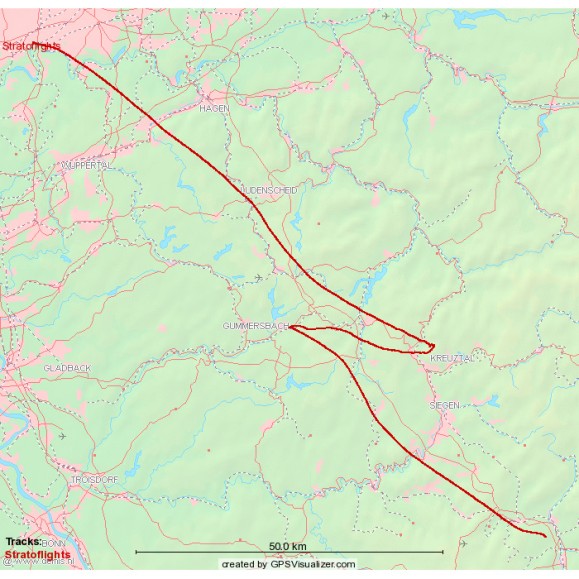 Grand kit de sonde pour ballon stratosphérique avec caméra spatiale, carte micro SD de 64 Go et enregistreur de données
