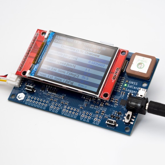 Grand kit de sonde pour ballon stratosphérique avec caméra spatiale, carte micro SD de 64 Go et enregistreur de données