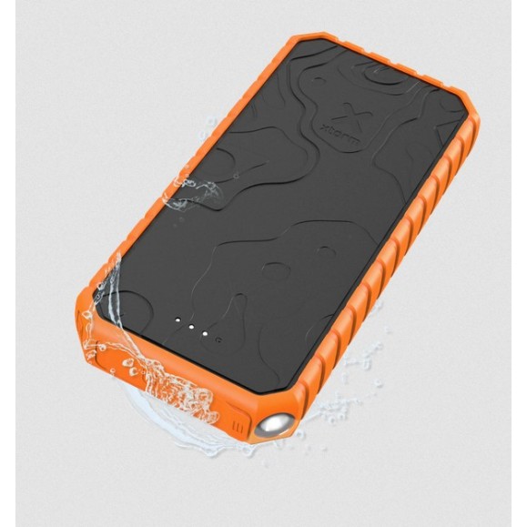 XTORM Xtreme Rugged Powerbank Bloc d'alimentation robuste 20.000 Noir/Orange