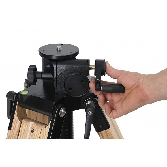 Berlebach Trépied PLANET K70 Colonne à réducteur avec plateau 37 cm + butée d'écartement