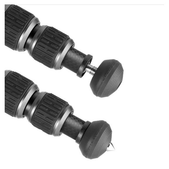 VANGUARD VEO 5 KIT 264CV14 Trépied en carbone avec tête vidéo déportée pour caméras, objectifs et smartphones