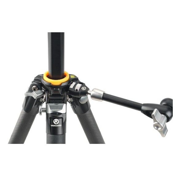 VANGUARD VEO 5 KIT 264CV14 Trépied en carbone avec tête vidéo déportée pour caméras, objectifs et smartphones