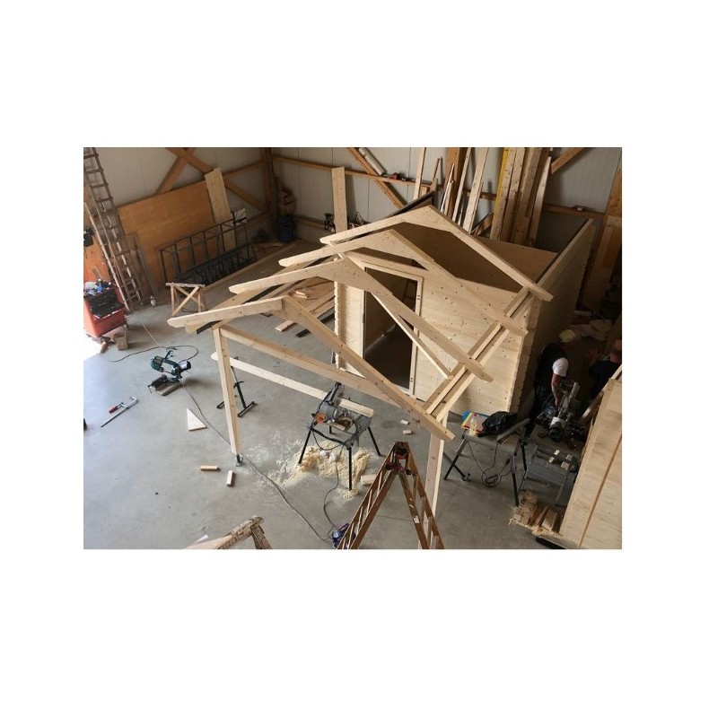 Observatoire à toit coulissant en...