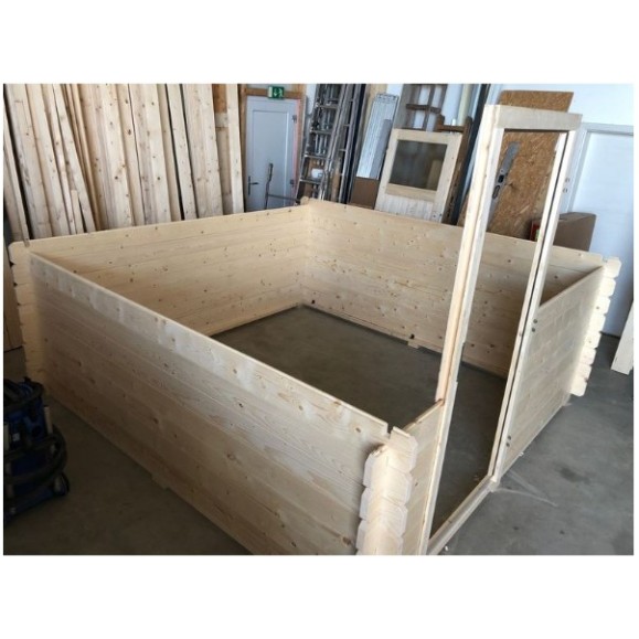 Observatoire à toit coulissant en bois Dôme Partie optique Modèle GreenLine MEDIUM-32 2.25x2.25M