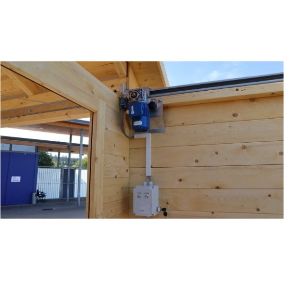 Observatoire à toit coulissant en bois Dôme Partie optique Modèle GreenLine MEDIUM-32 2.25x2.25M