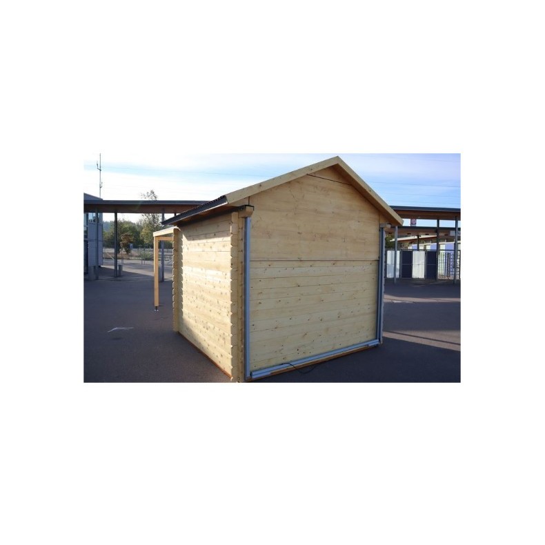 Observatoire à toit coulissant en...