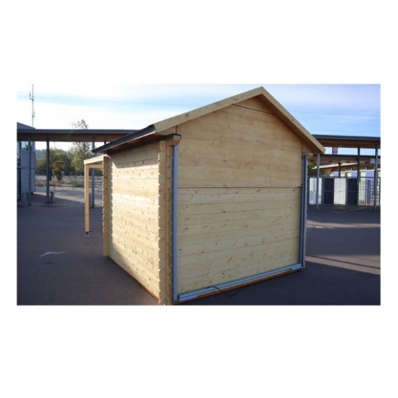 Observatoire à toit coulissant en bois Dôme Partie optique Modèle GreenLine MEDIUM-32 2.25x2.25M