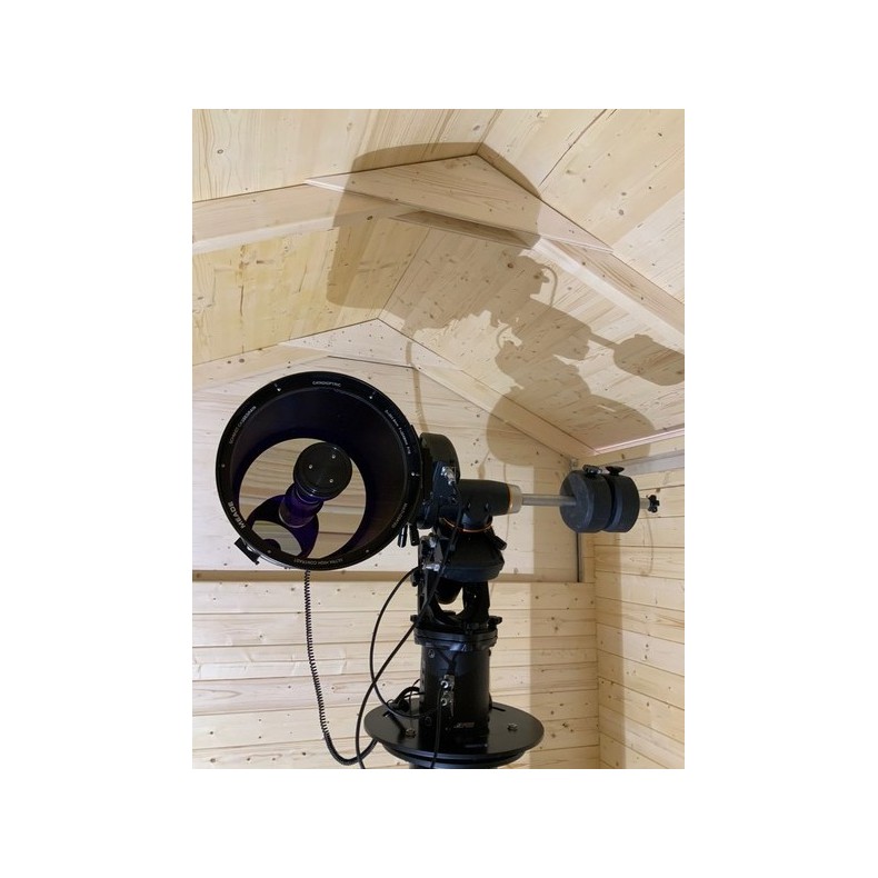 Observatoire à toit coulissant en...