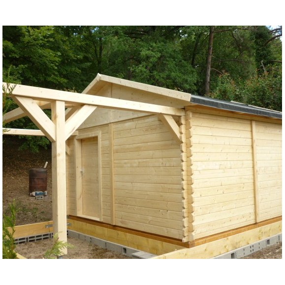 Observatoire à toit coulissant en bois Dôme Partie Modèle optique GreenLine MEGA-44 Configuration multi-télescopique