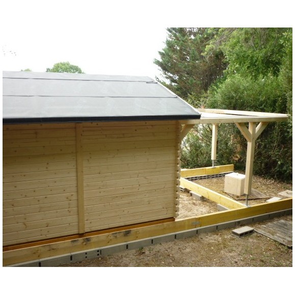 Observatoire à toit coulissant en bois Dôme Partie Modèle optique GreenLine MEGA-44 Configuration multi-télescopique