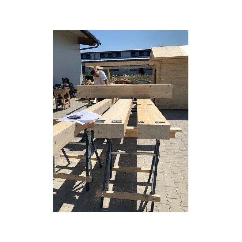 Observatoire à toit coulissant en...