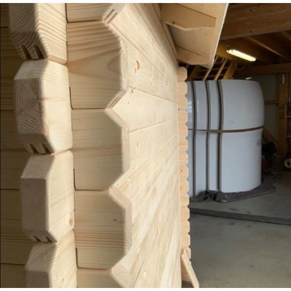 Observatoire à toit coulissant en bois Dôme Partie Modèle optique GreenLine MEGA-44 Configuration multi-télescopique