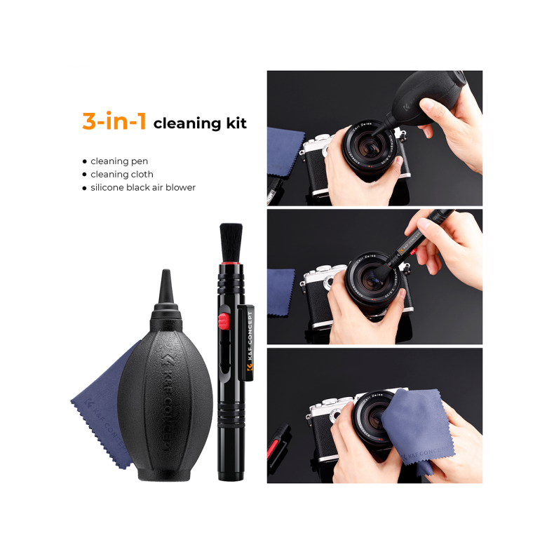 Kit de nettoyage K&F 3 en 1