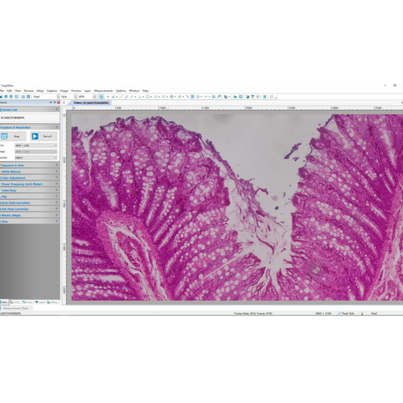 TOUPTEK ToupCam XCAMLITE4K 8MPB caméra, couleur, CMOS, 1/1.2", 2.9 µm, 30/20 fps, 8 MP, HDMI/USB 3.0