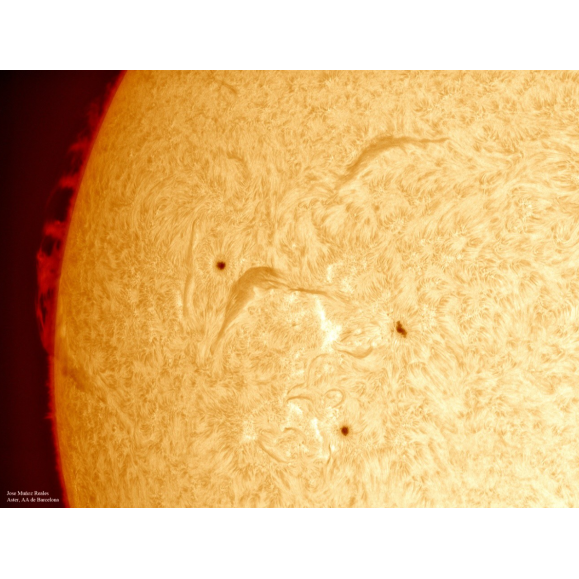 Filtre solaire LUNT H-Alpha LS100FHa/B3400