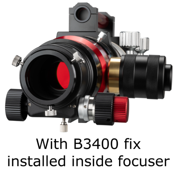 APO LUNT LS100MT/B3400R&P Télescope tout-en-un pour le soleil et le ciel étoilé