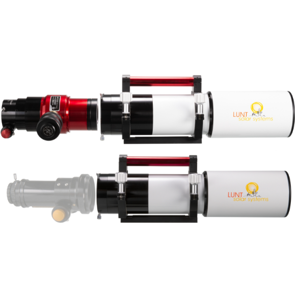 APO LUNT LS100MT/B3400R&P Télescope tout-en-un pour le soleil et le ciel étoilé