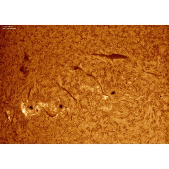 Filtre solaire LUNT H-Alpha LS100FHa / B1800d2