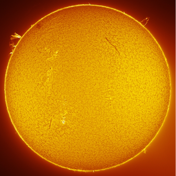 Filtre solaire LUNT H-Alpha LS60FHa / B1800d2