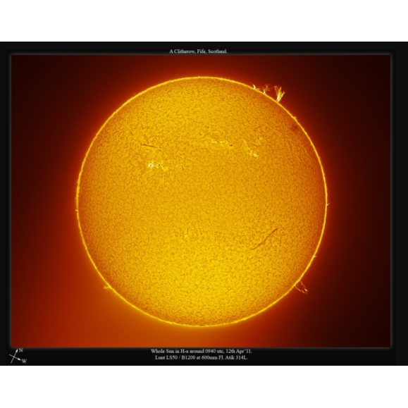 Filtre solaire LUNT H-Alpha LS50FHa / B1800d2