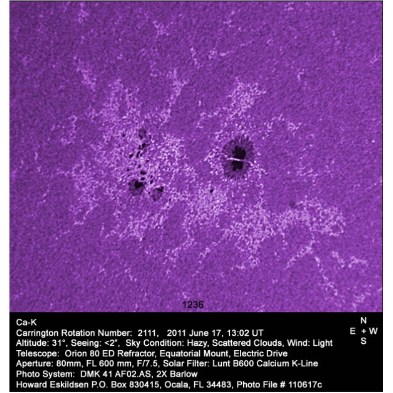 Ca-K LUNT LS6CaKMDs2 filtre sur... Ca-K LUNT LS6CaKMDs2 filtre sur...