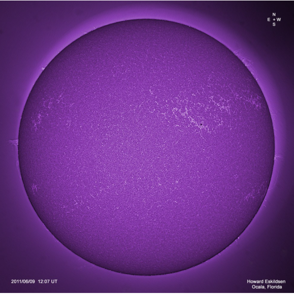 Filtre Ca-K LUNT LS6CaKMDd2 sur prisme zénithal 90