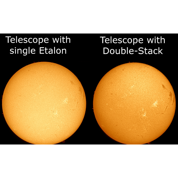 Filtre solaire LUNT H-Alpha Double Stack LS40FHa pour LS40THa