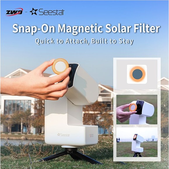 Télescope/caméra intelligente tout-en-un Seestar S30