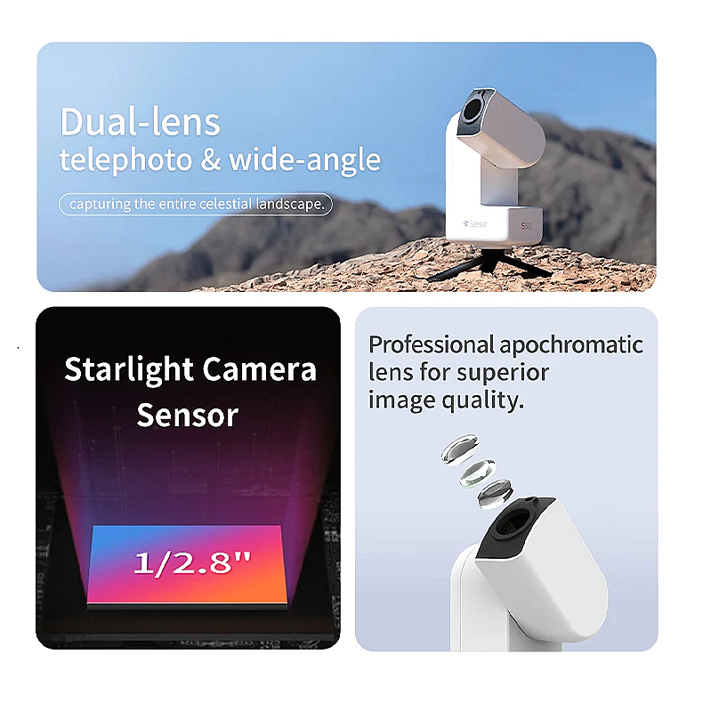 Télescope/caméra intelligente...