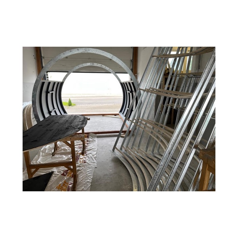 Observatoire à toit coulissant en...