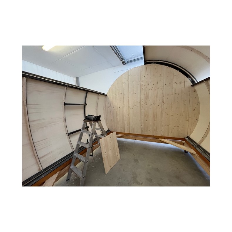 Observatoire à toit coulissant en...