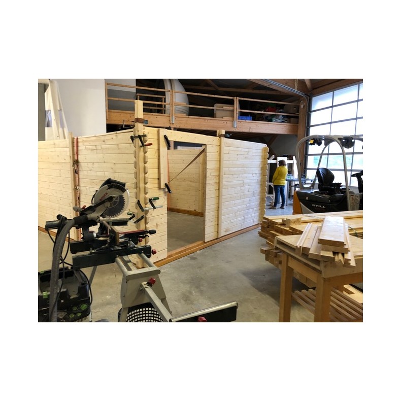 Observatoire à toit coulissant en...