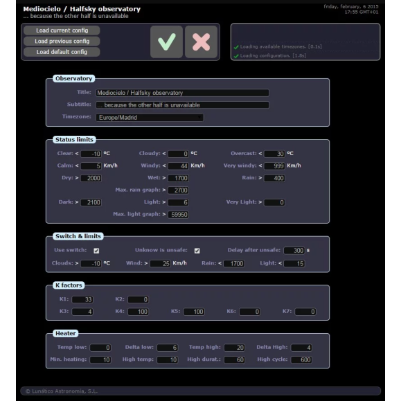 CloudWatcher SOLO (sans rail DIN)