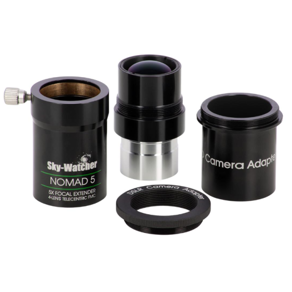 Lentille de Barlow télécentrique SkyWatcher NOMAD 5x (4 element) 1,25"