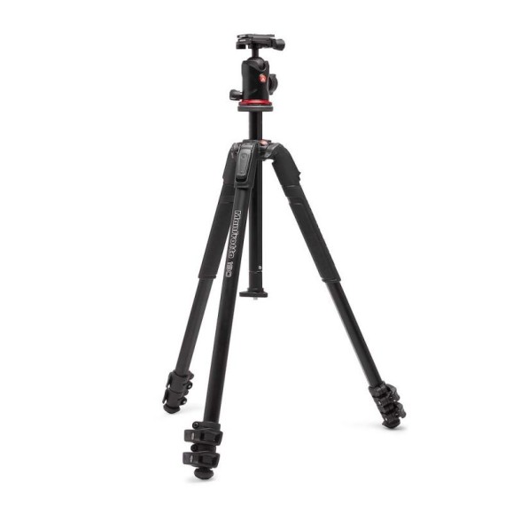 Trépied Manfrotto 190X Aluminium AS avec tête sphérique